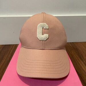 Celine Initial Baseball Cap Vintage Pink